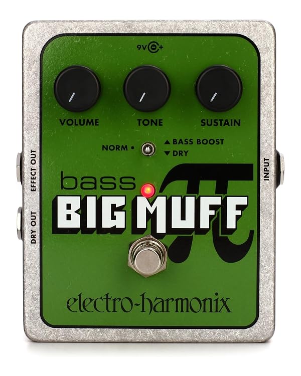 Electro-Harmonix Bass Big Muff Pi Fuzz Pedal by Electro-Harmonix - Used condition - US$87.03