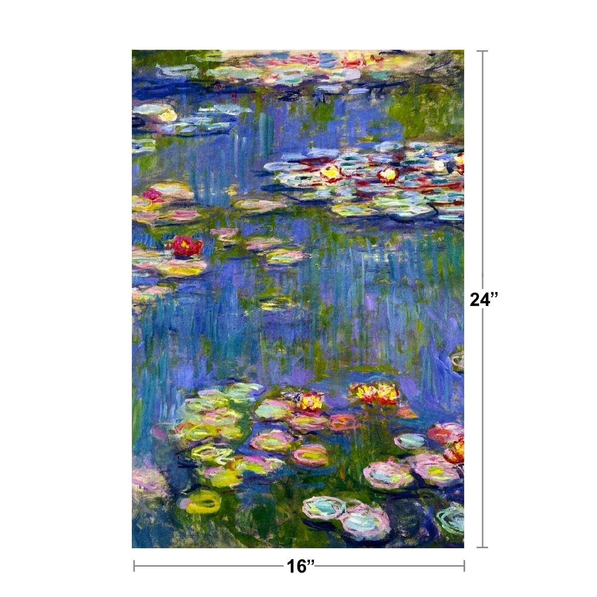 モネ　MONET 睡蓮　アート　ポスター　リトグラフ　絵画　印象派　額入り Amazon.co.jp: 絵画 版画 モネ 額付き 『睡蓮1』 リトグラフ