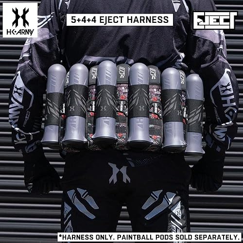 Miniatura 5 de HK Army Paquete de cápsula de arnés de paintball de expulsión 5+4 - Cráneo tropical