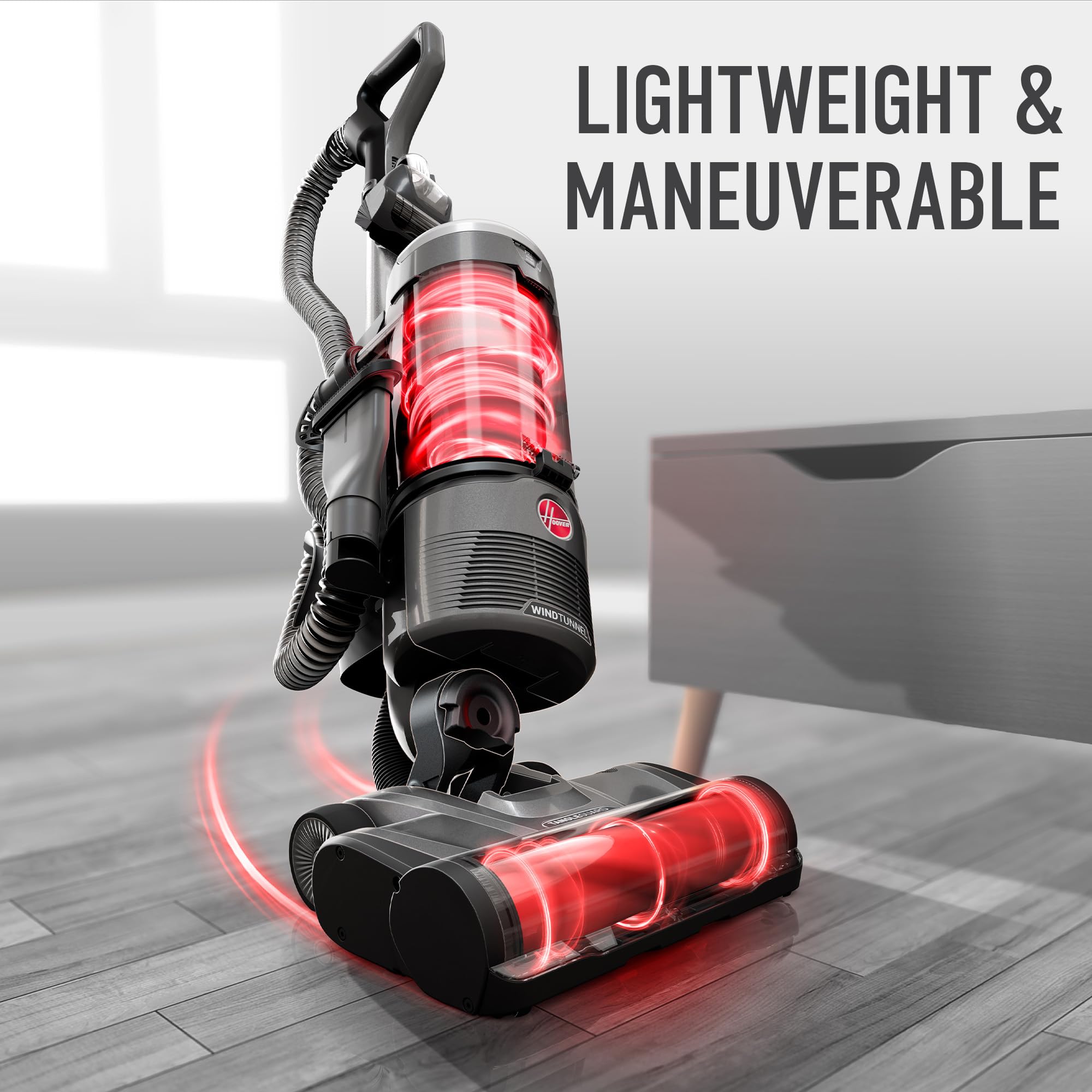 Hoover WindTunnel Pet Vacuum - Powerful Pet Hair Cleaning -5
