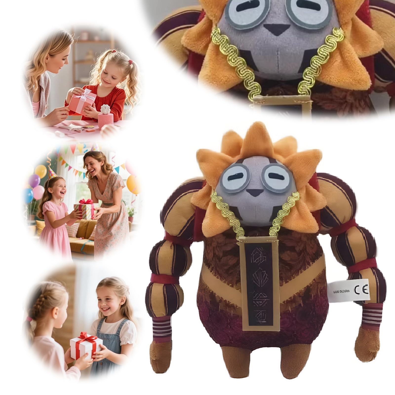 Esquie Expedition 33 Peluche Morbida, 19cm di altezza, Collezionabile per Fan con Design Unico, Figura Cuscino Animale Carino, Giocattolo Morbido e Decorativo per la Casa