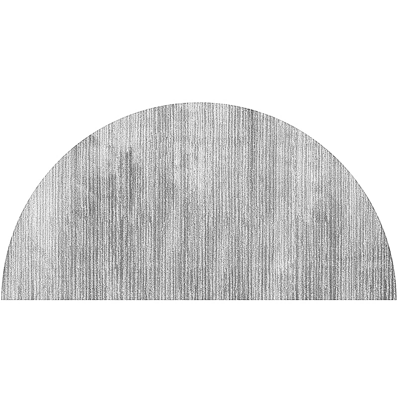 Paillasson demi-lune dégradé pour une entrée accueillante