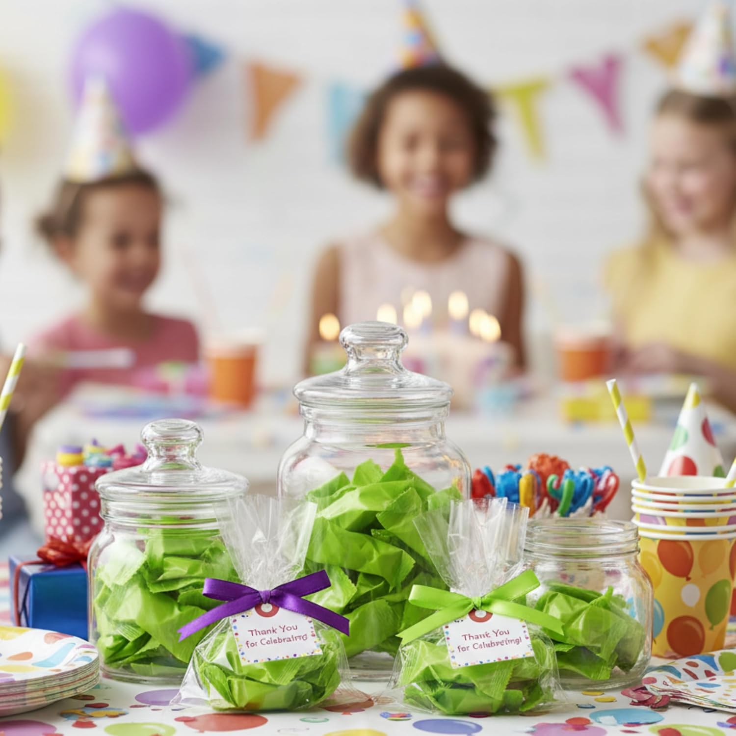 216ct Green Butter mints Individually Wrapped – Soft Buttermints Bulk Candy for Candy Buffet, Wedding, Graduation, Christmas & St. Patrick's Day – Neon Green Mints