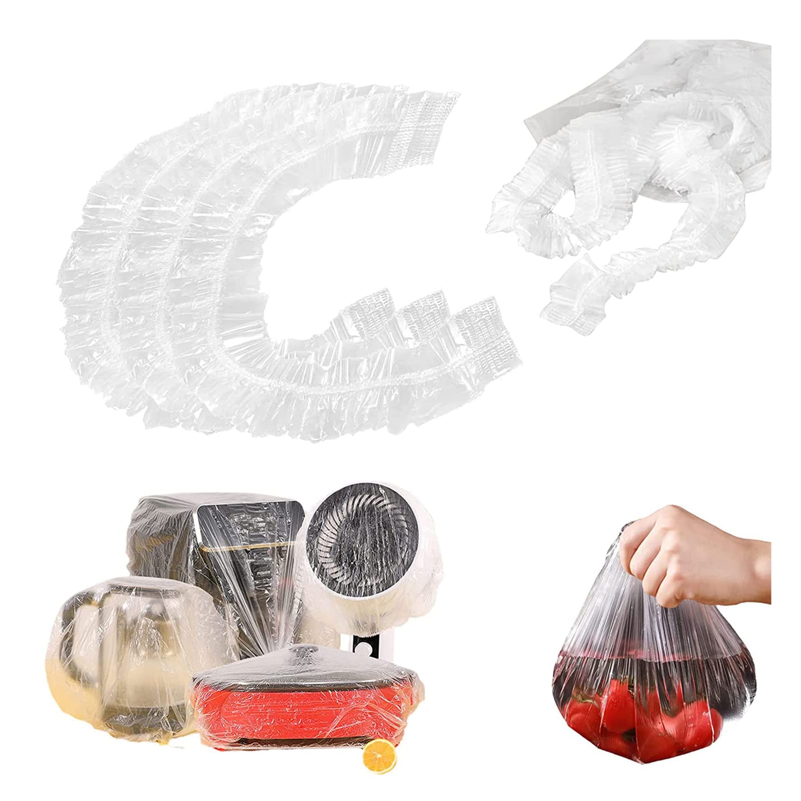 Thickened Disposable Dust Cover - Clear Kitchen Appliance Covers, Household Kitchen Appliance Universal Dustproof Protective Cover, Elastic Small Appliance Covers, Reusable Dust Covers (80 * 90cm)