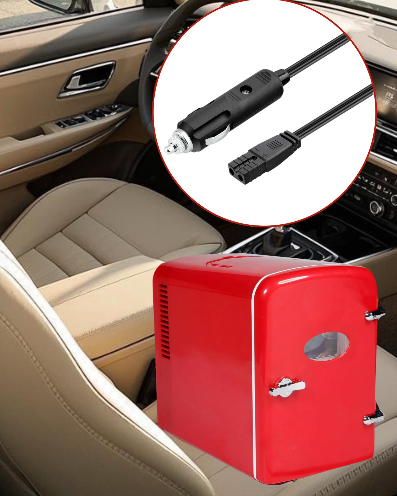 Amazon.com: 2-Prong Car DC 12V Adapter Compatible with Coca Cola
