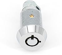 Vista 3 de Americruise - Cerradura de bolsa de sillín de motocicleta, cerradura de maletero real con 2 llaves para Harley Touring Road King Electra Street Road