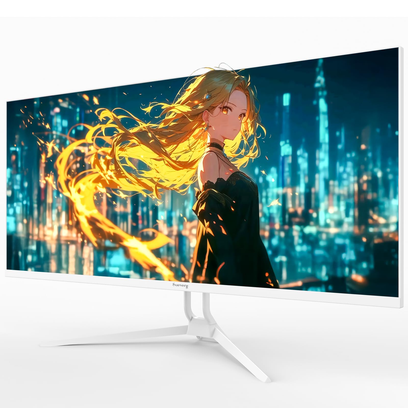 Amazon.co.jp: Suevery UWQHD 34-Inch Gaming Monitor (3440 x 1440