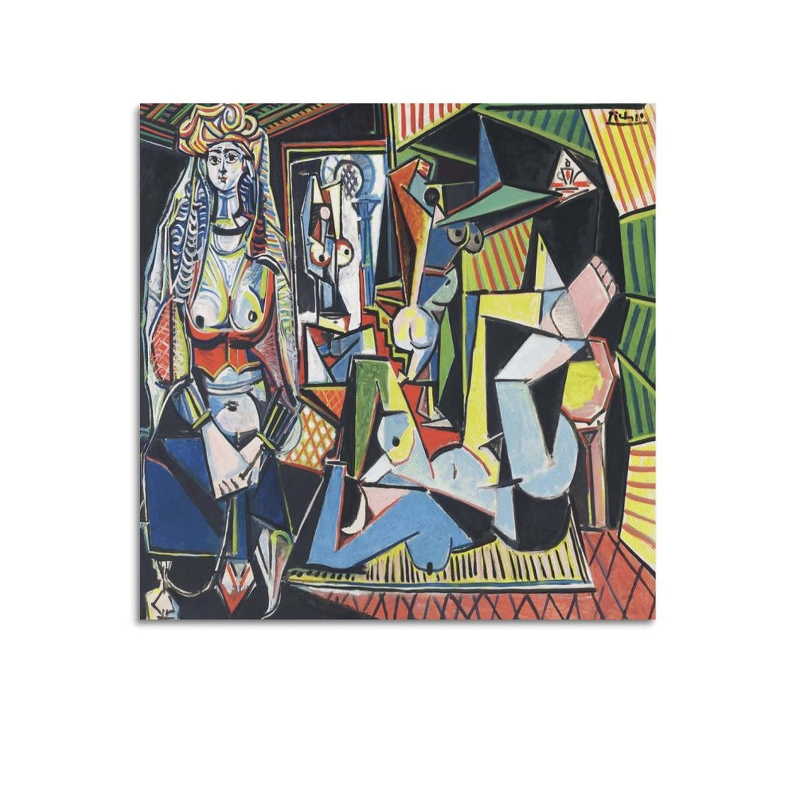 Amazon.com: Pablo Picasso Paintings - (The Women of Algiers