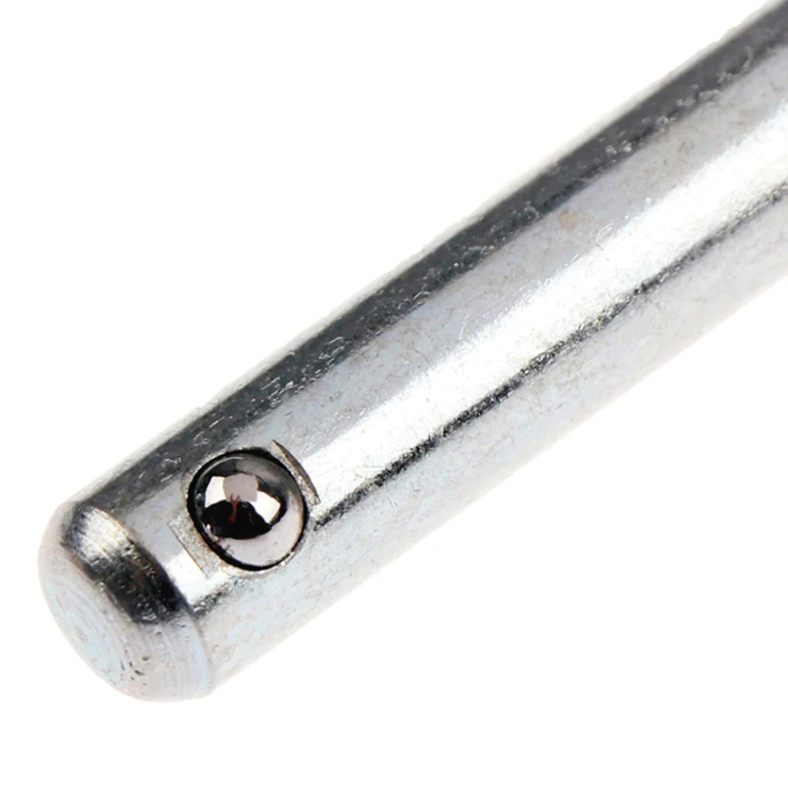 1-Pack Black T-Handle Weight Stack Pin – 3/8" Diameter, 4" Locking Space, Steel Selector Key Pin With Lanyard