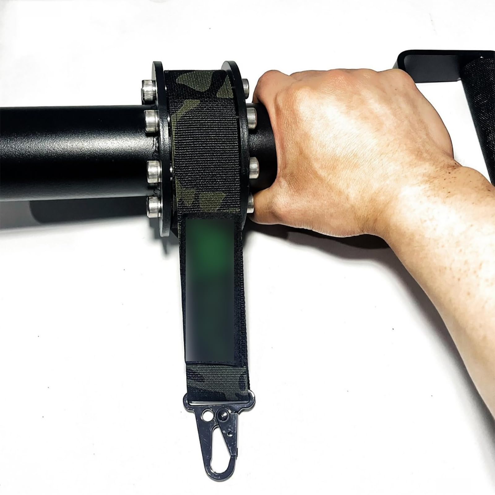 Poignée d'exercice de force pour entraînement de rotation du poignet, capacité de 200 kg, acier au carbone et acier inoxydable, outil de fitness à domicile pour exercices de blaster d'avant-bras