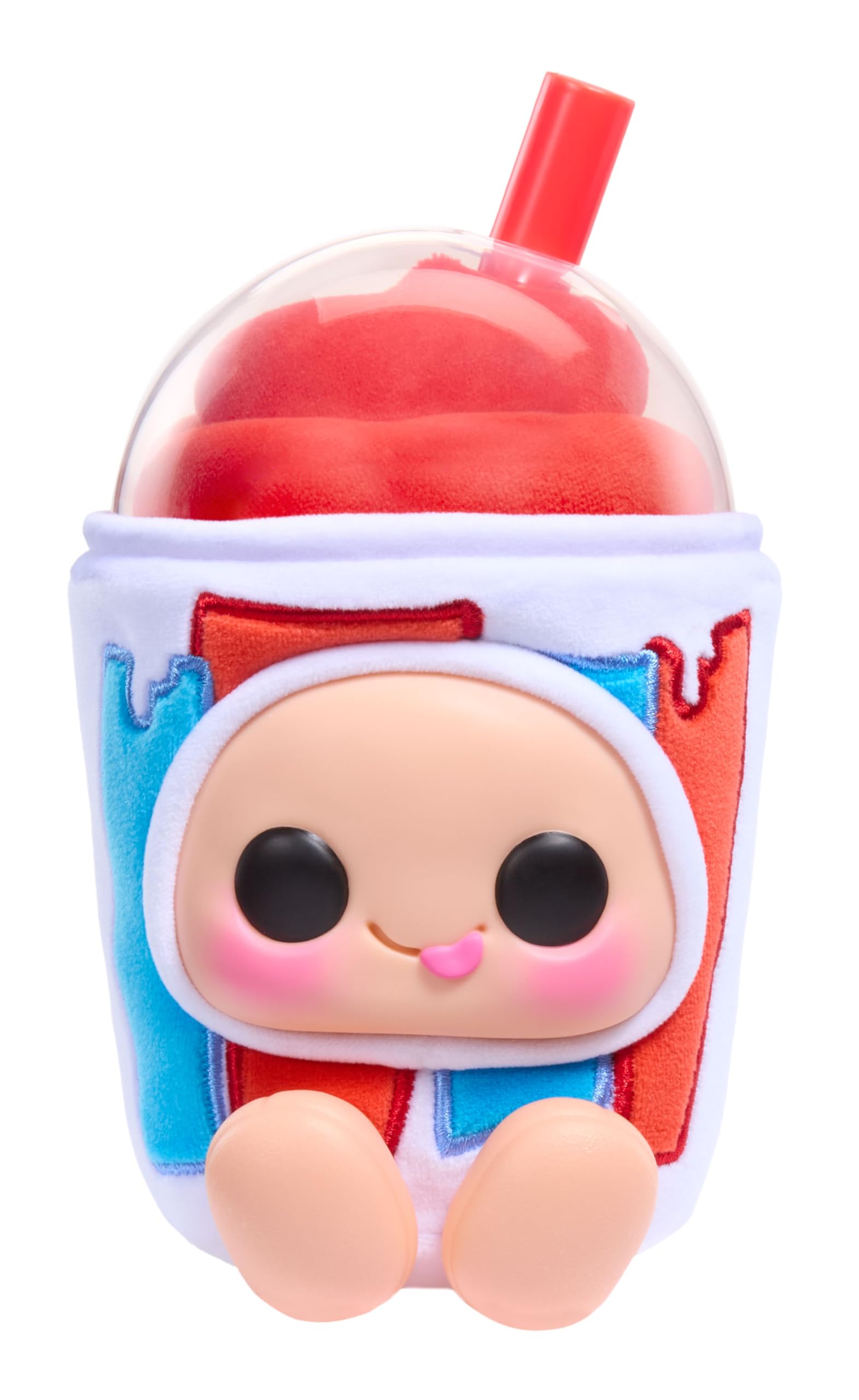 ICEE Slushies Series Blind Box Collectible Plush Limited Edition 3 to Collect Blue Raspberry Cherry and White Cherry