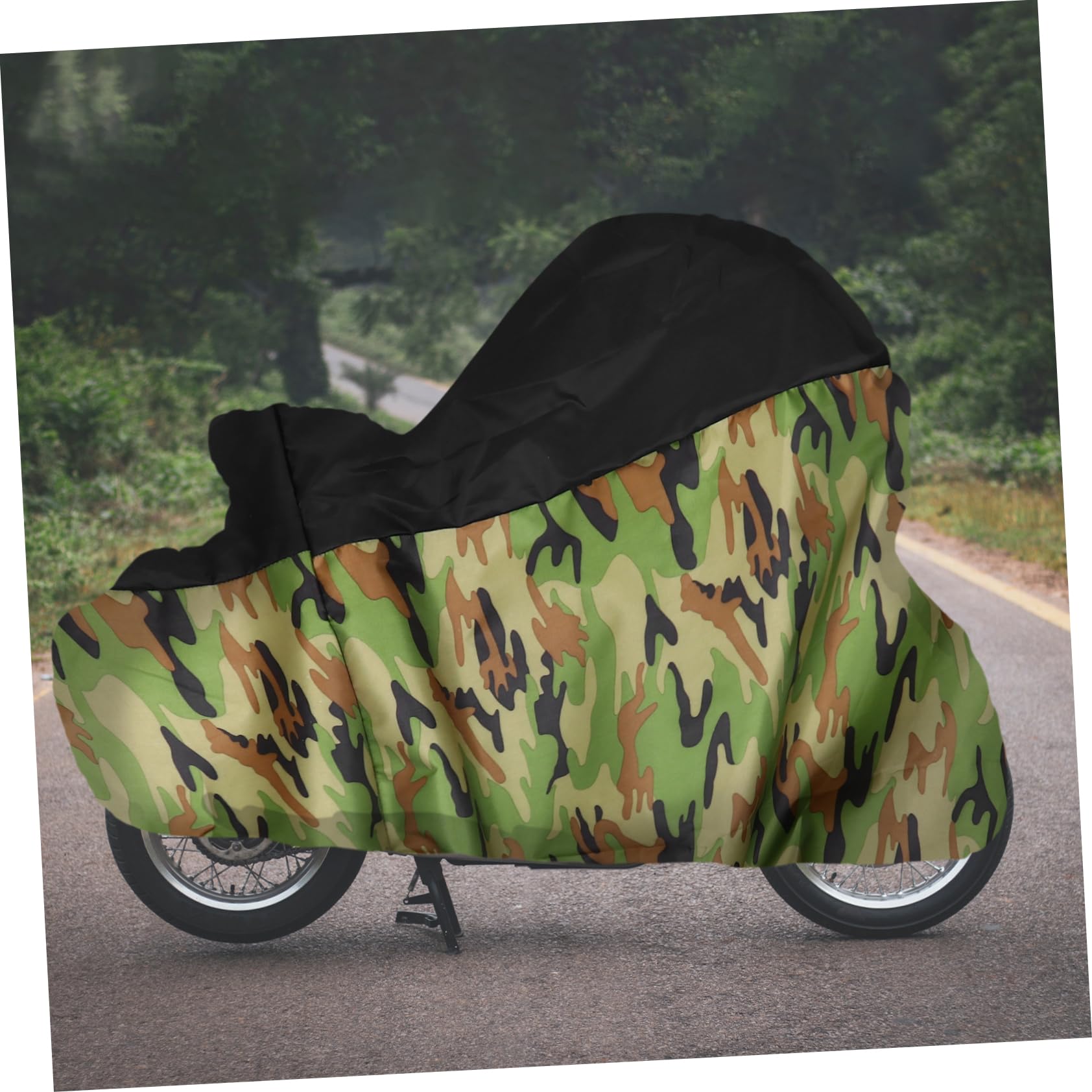 ibasenice Housse De Moto Imperméable Protection La Pluie UV Et Neige Dimensions Disponibles avec Pochette De Rangement Incluse