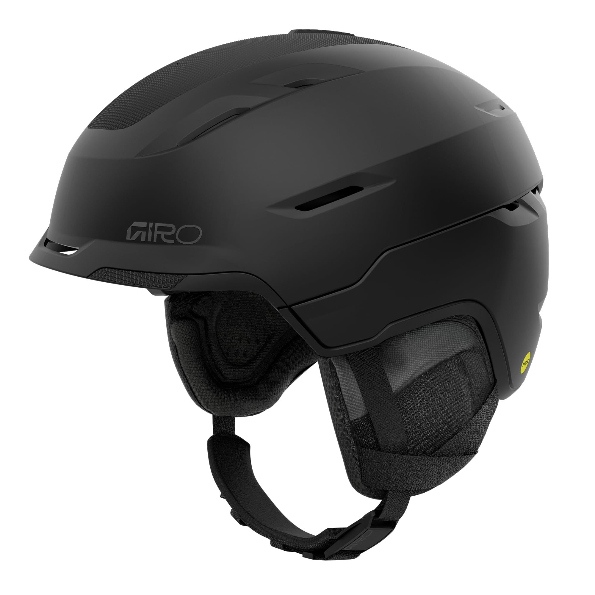 Giro Snow Tor Spherical Skihelm Snowboardhelm | MIPS® Spherical, Hybrid Konstruktion, Thermostat Control, Fidlock, In Form 2 Fit | Gr. L Matte Black