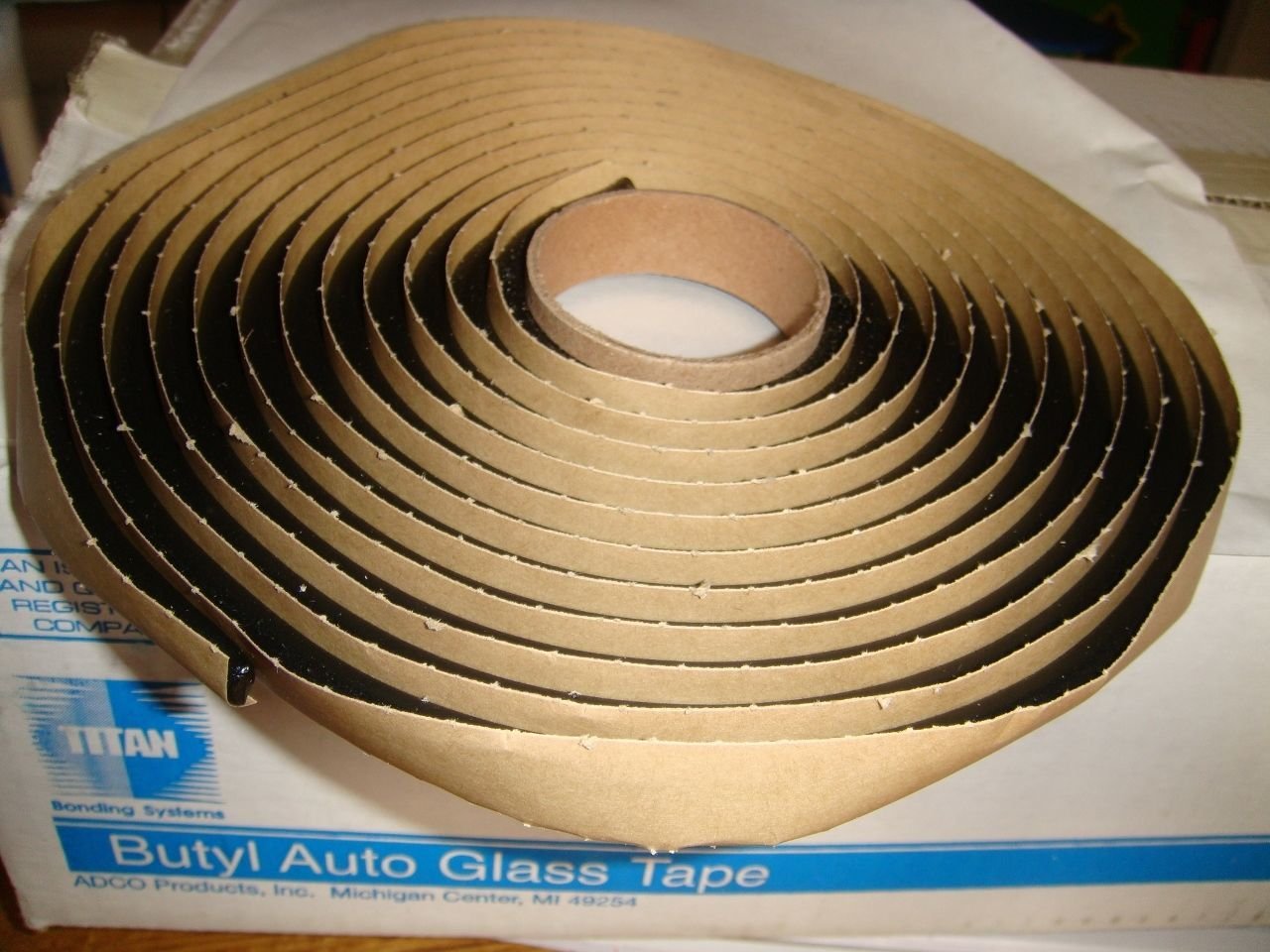 Amazon Com Marcy Butyl Tape Auto Glass Sealant Adhesive 15 Roll Soft Seal 5 16 Automotive