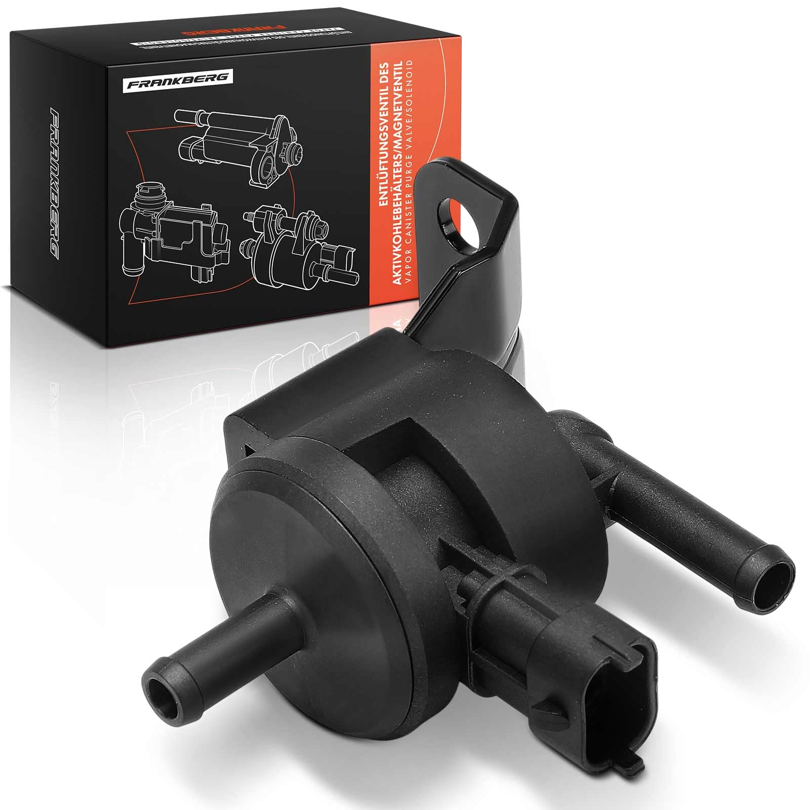 Frankberg Valvola di sfiato Valvola di sfiato serbatoio 2-Poli Compatibile con iX20 JC 1.4 1.6 1.4 CRDi 1.4 LPG 1.6 LPG 2010-2019 Replace# 0280142576 290152B000