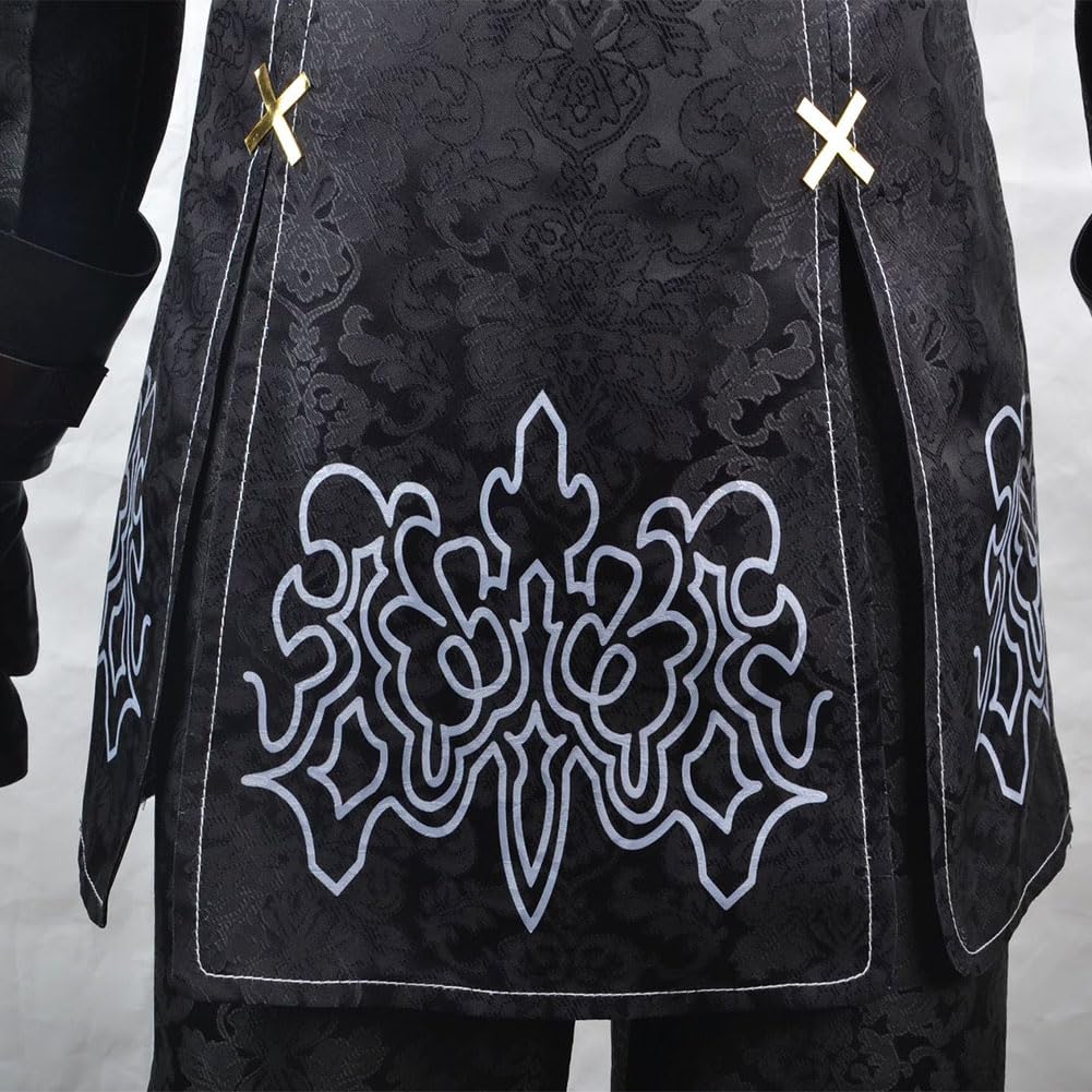 DEXSHUN Kostium 9S Cosplay 9 Syorha, mundury, peruka, kompletny zestaw na Halloween, karnawał, Cosplay, przebranie