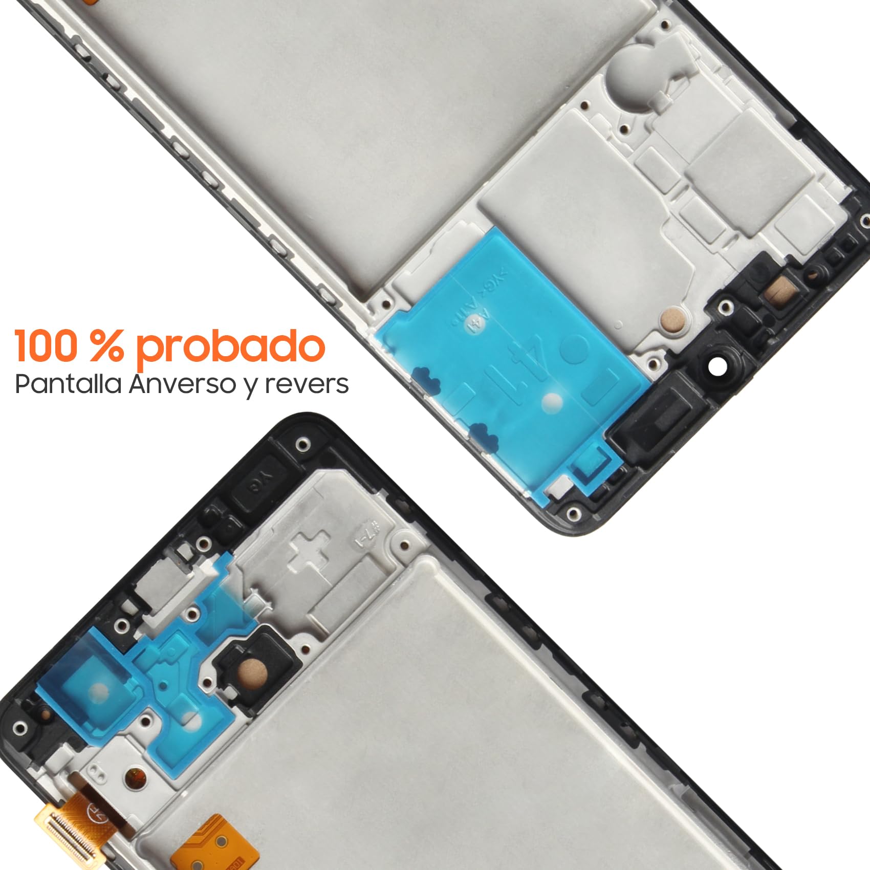 Wyświetlacz LCD do Samsung Galaxy A41 A415F - ekran SM-A415F SCV48 SC-41A Ekrany dotykowe wymiana pełnego zestawu (czarny z ramą)