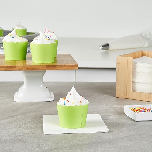 Miniatura 286 de Restaurantware Panificio Premium - Taza de papel Kraft de 10 onzas para hornear, tazas de papel para hornear, perfectas para magdalenas, cupcakes