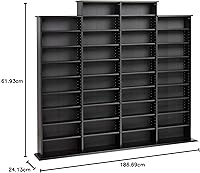 Vista 39 de Prepac - Gabinete de almacenamiento para CDs, Madera