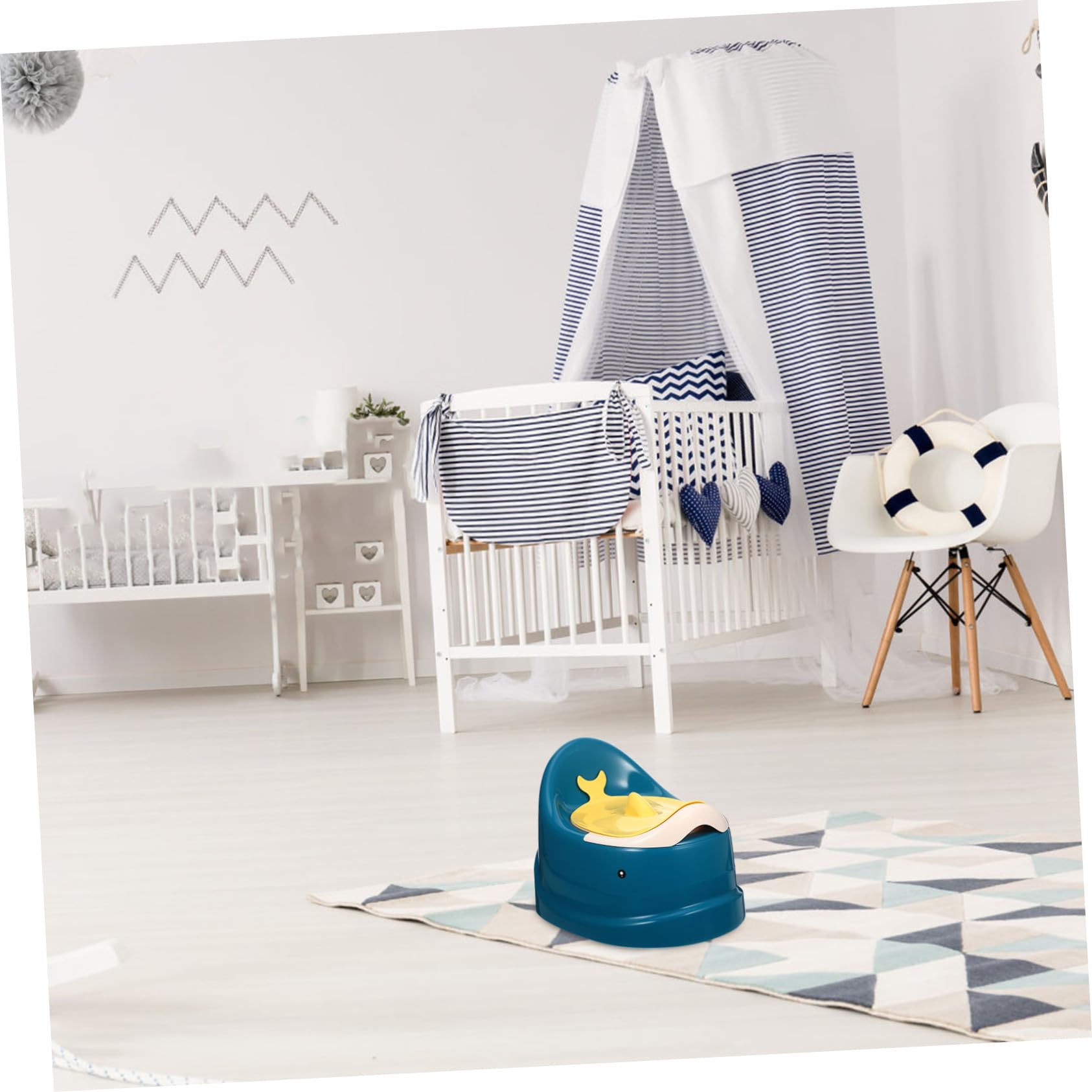 VICASKY Vasino per Bambini Leggero in Pp Sedile Portatile per Addestramento al Vasino, Comodo per Uso Domestico e Viaggi, per Bambini e Ragazzi