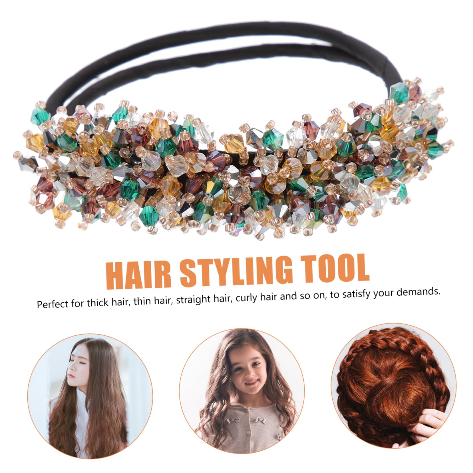 Beavorty 9piezas Moldeadores De Moño De Herramienta Para Hacer Moños Para Mujeres y Accesorios Para Peinados Elegantes y