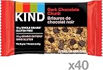 KIND Healthy Grains Bars, Dark Chocolate Chunk, Gluten Free, 40 Count
