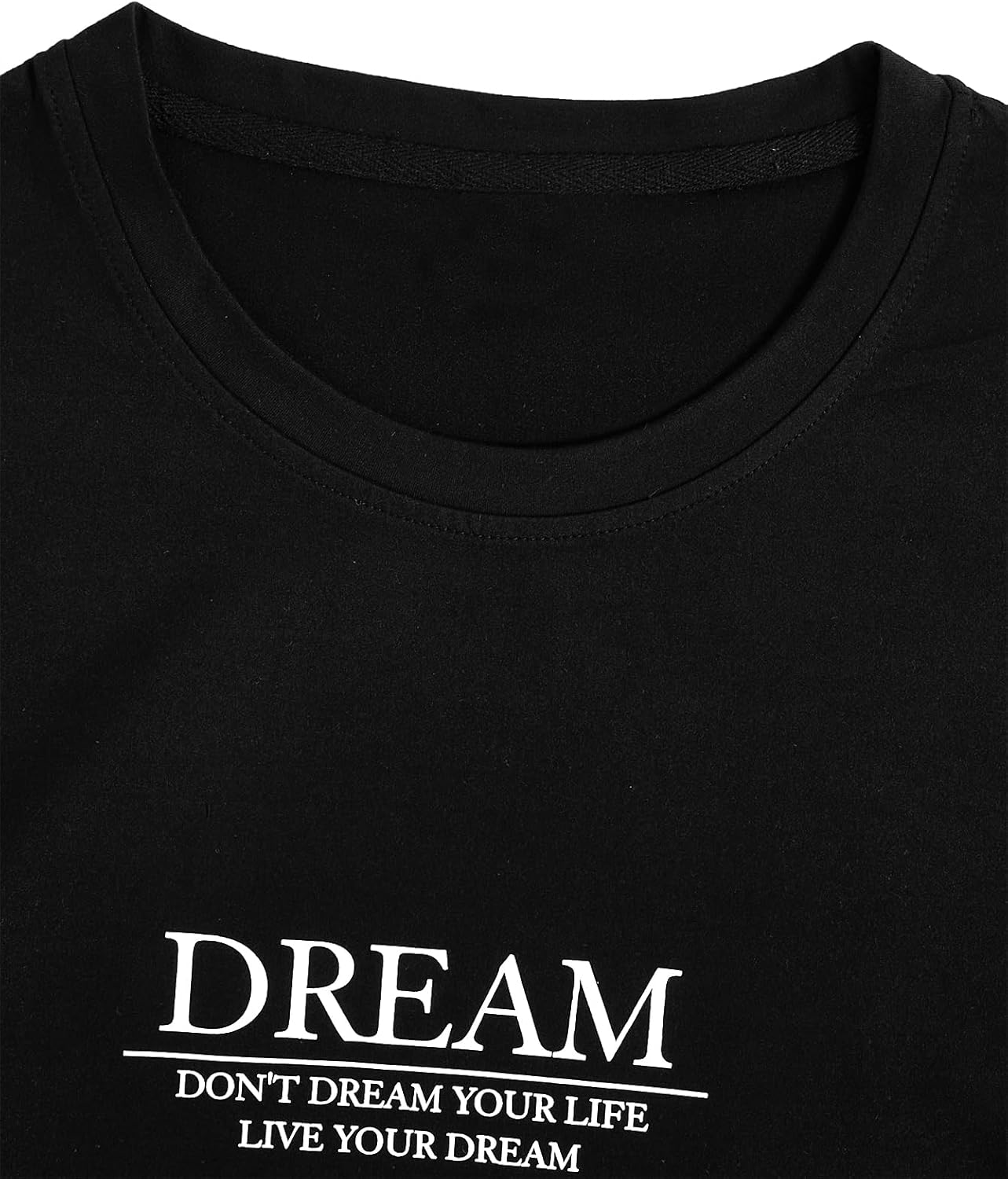 GORGLITTER Men's Cool Graphic T Shirts Oversized Short Sleeve Drop Shoulder Crewneck Tee Top - Image 5