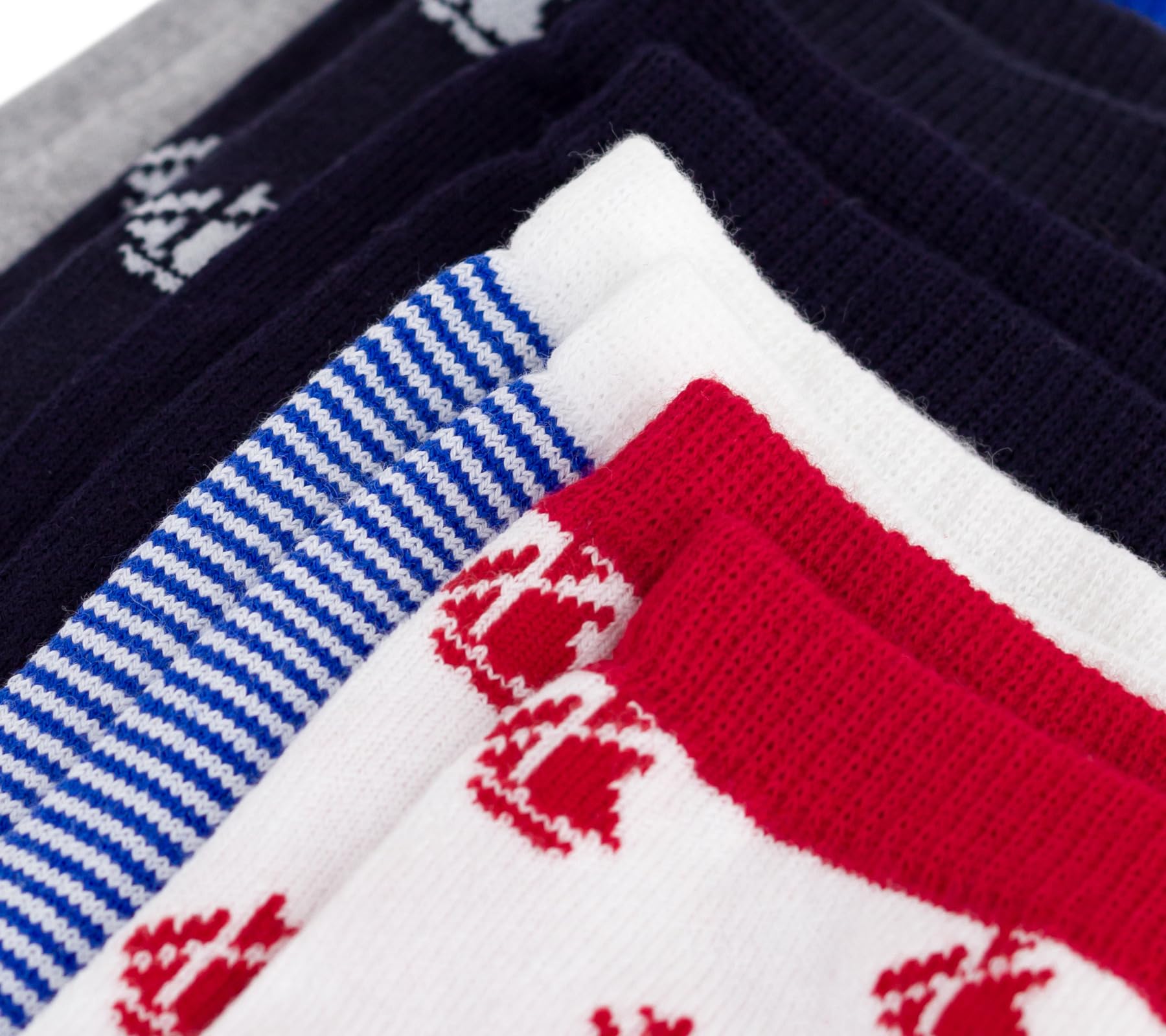 Petit Bateau 5 Paires de Chaussettes Enfant en Coton Imprimé Bateaux A0e7601 ACCESSOIRES Garçon (lot de 5)