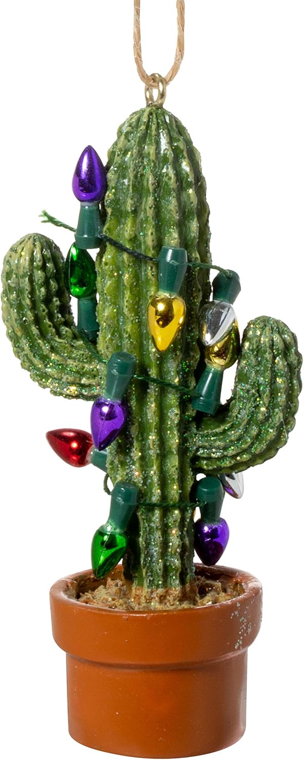 Amazon.com: Cape Shore Saguaro Cactus with Christmas Lights Holiday