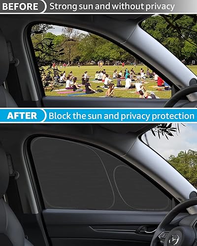 Miniatura 616 de Proadsy Parasol para parabrisas para Ford F-150 2015-2020 F150 Lariat, King Ranch, Platinum, XL XLT Limited Raptor, plegable, protector solar que