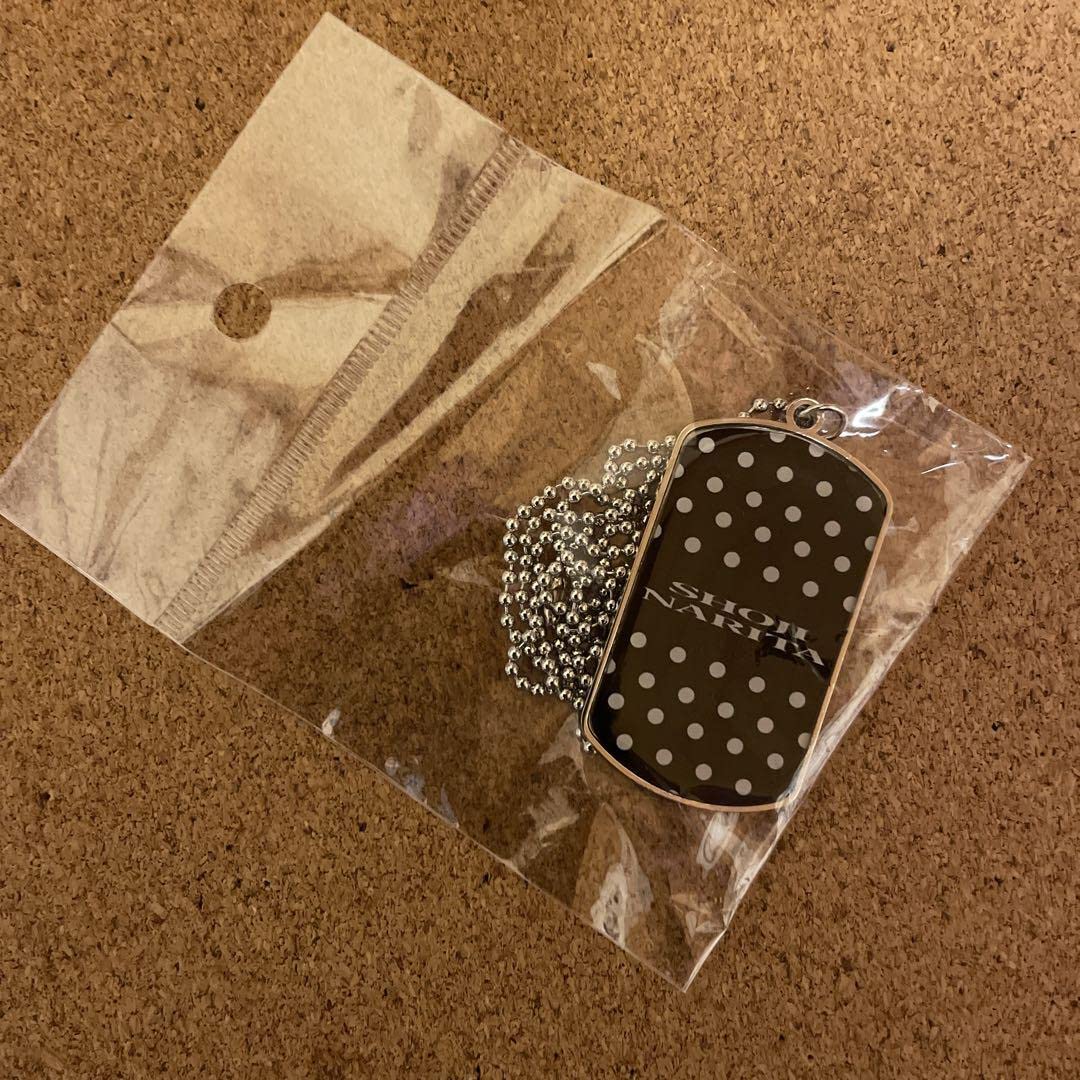 Amazon.co.jp: 成田昭次 ドットタグプレート ネックレス : ファッション 