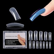 120Pcs Dual Forms Full Cover Nail Tips Upper Arched Extension Mold Mold B