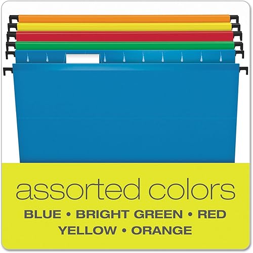 Miniatura 9 de Pendaflex Surehook fólders de archivos colgantes reforzados Colores Variados