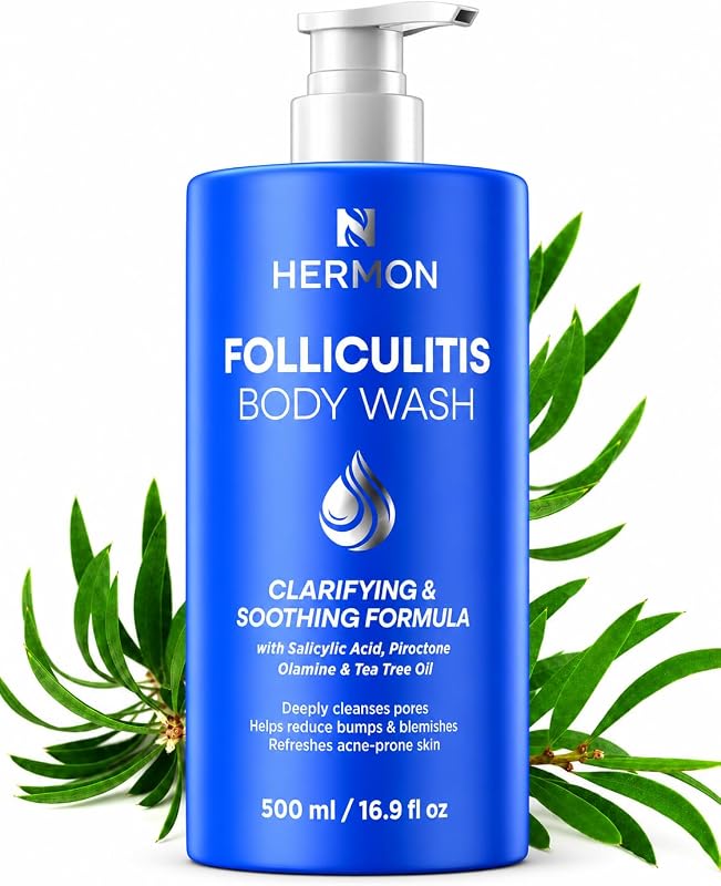 Sabonete líquido corporal Hermon com óleo de melaleuca