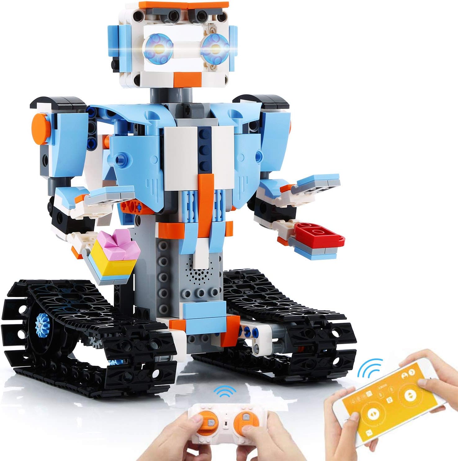 Remote Control Robot Kids Education Building Kit， Award-Winning STEM Learning Toy (351 Pieces)
