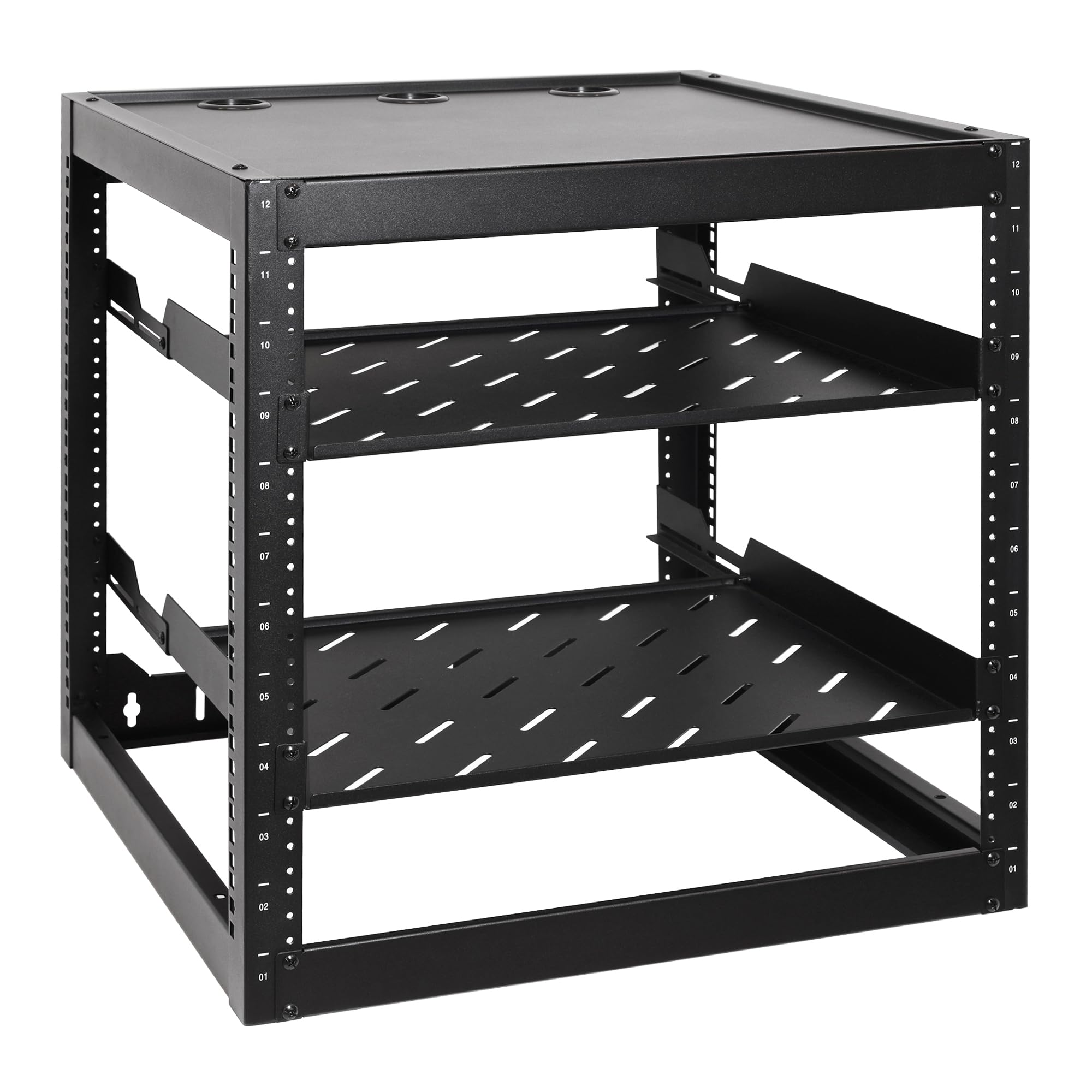 RackPath 12U 2 post rack