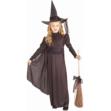 Forum Novelties Girl's Classic Witch Costume for Halloween