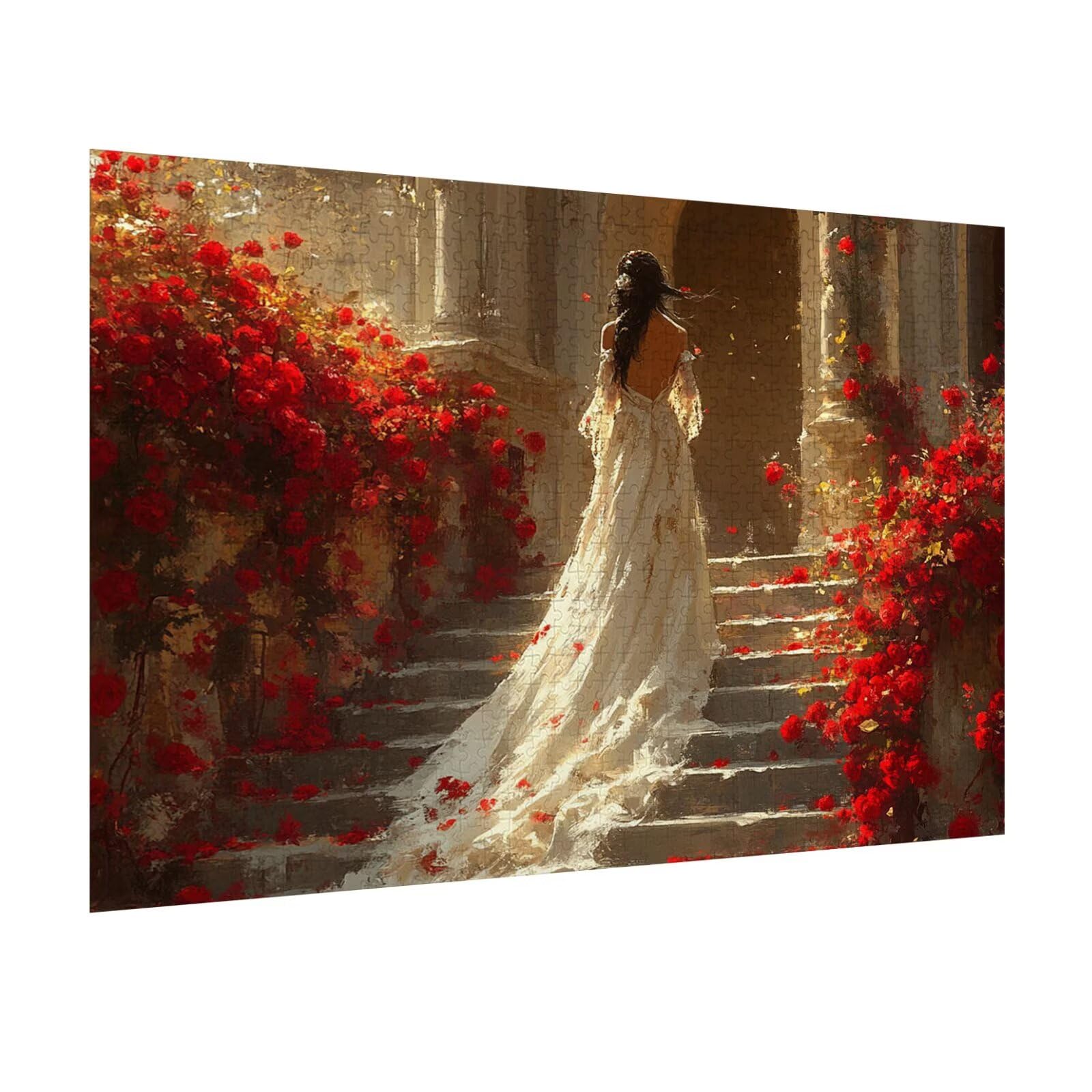 Puzzle 4000 Pezzi Donna. Puzzle Classici per Gioco Familiare, n-666