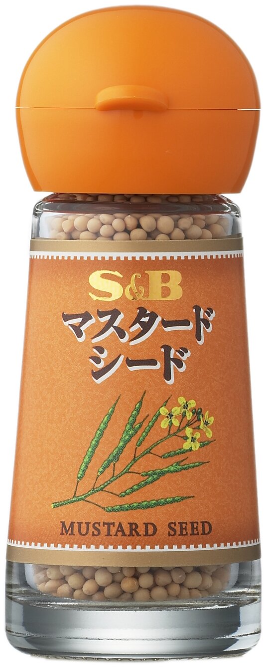 Amazon.co.jp: S&B Mustard Seeds, 0.7 oz (20 g) x 5 Packs : Food