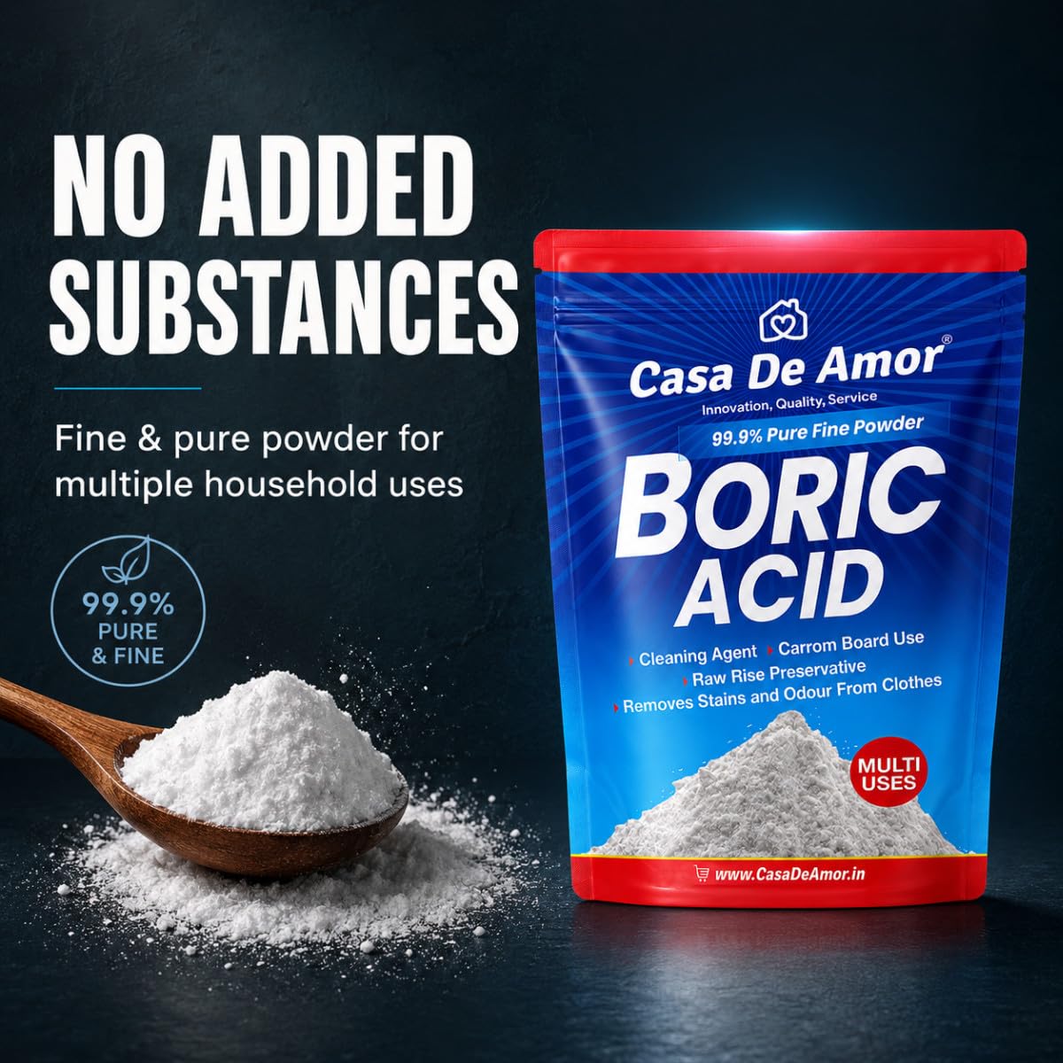 Casa De Amor Boric Acid - Pest Control Powder -7 Casa De Amor Boric Acid - Pest Control Powder -7