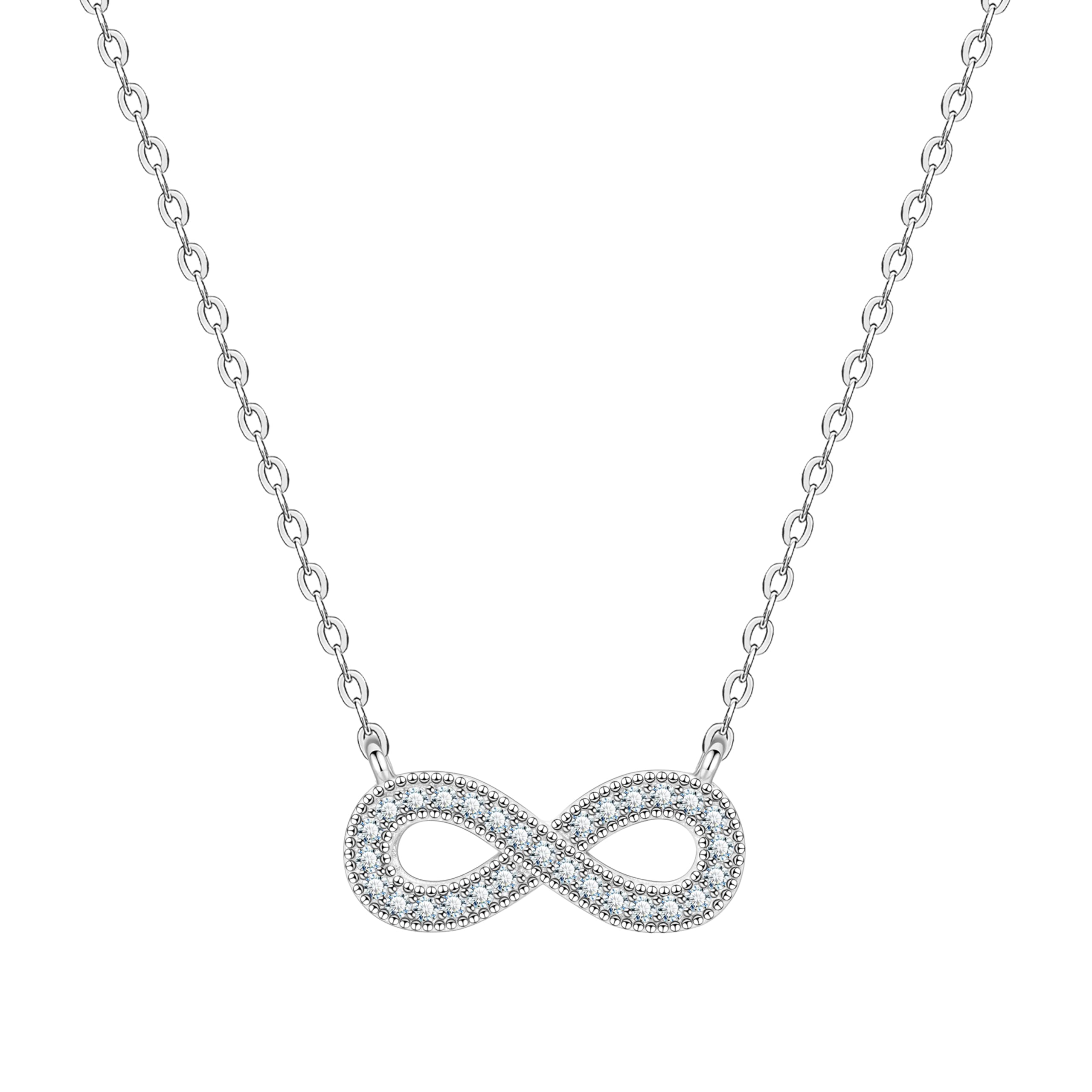 925 Silver Adjustable Necklace Circle Minimalist Enamel Tiny Heart Cactus Triangle Pendant Dainty Choker for Women