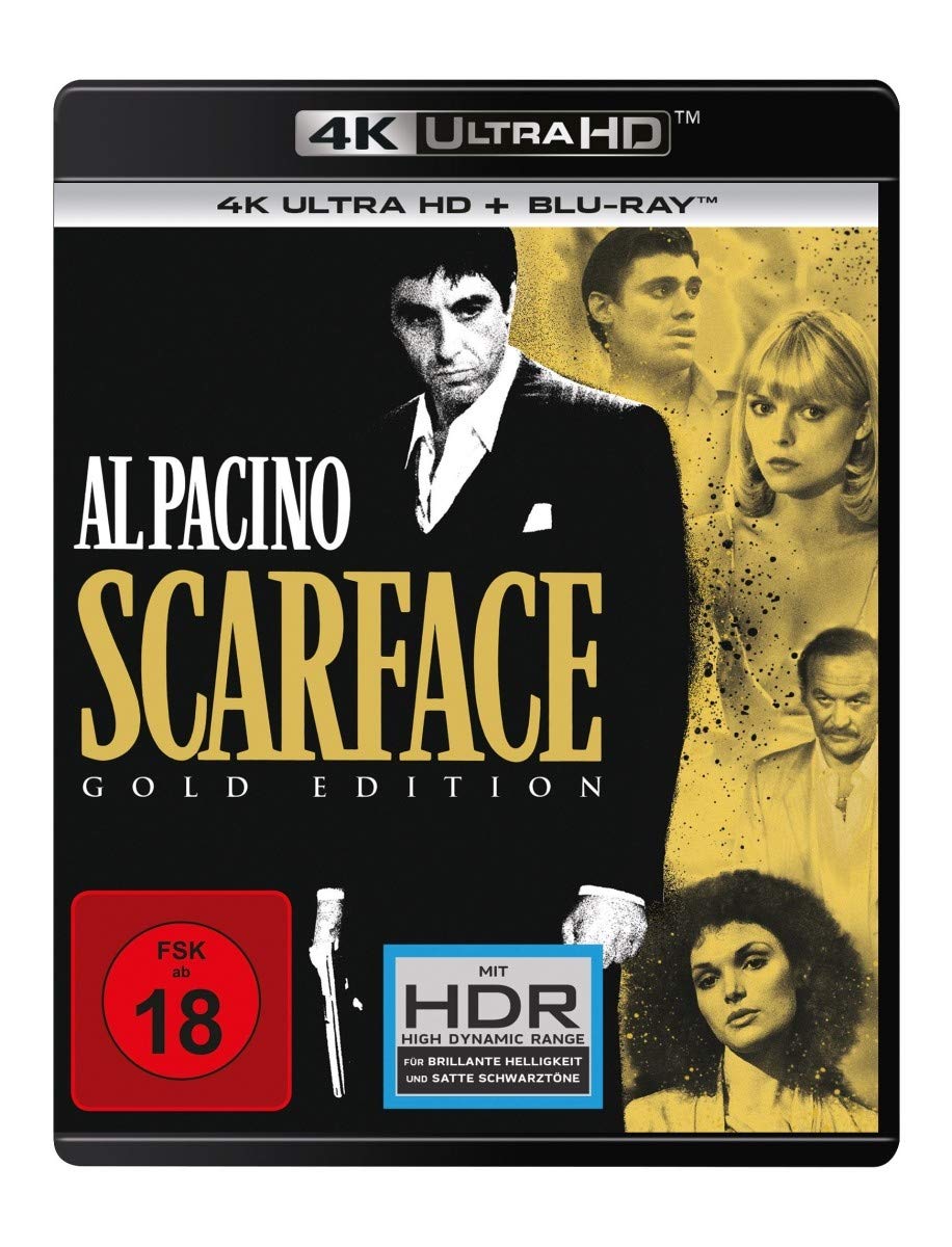 Scarface Film Gold Edition 4K Ultra HD + Blu-ray 2D