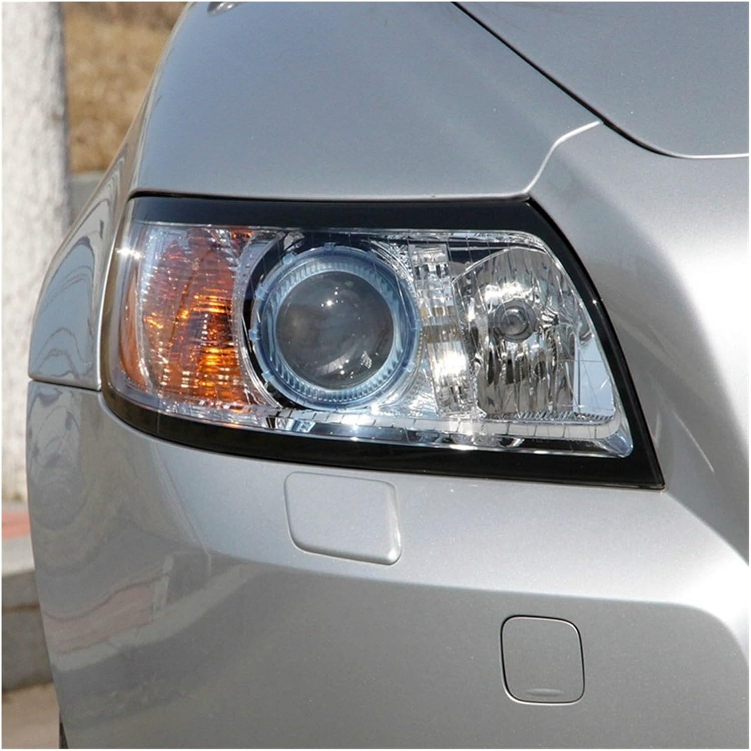 Compatible for Volvo S40 S40L 07-12 Right Transparent Lampshade Shade Headlight Shell Cover Lens