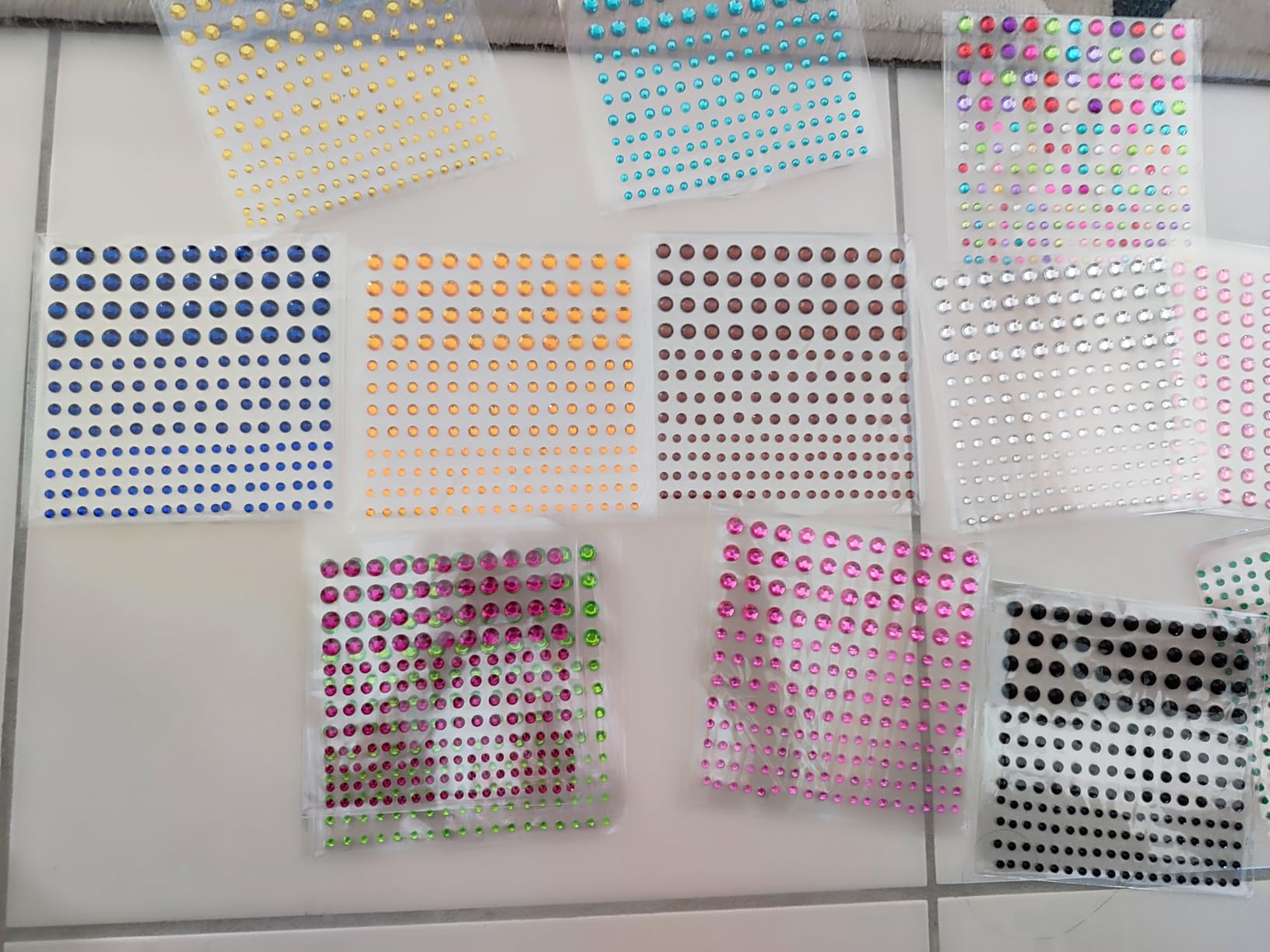 2 Boîte / 120 Pièces Élégante Auto-Adhésif Autocollant Arts Artisanat