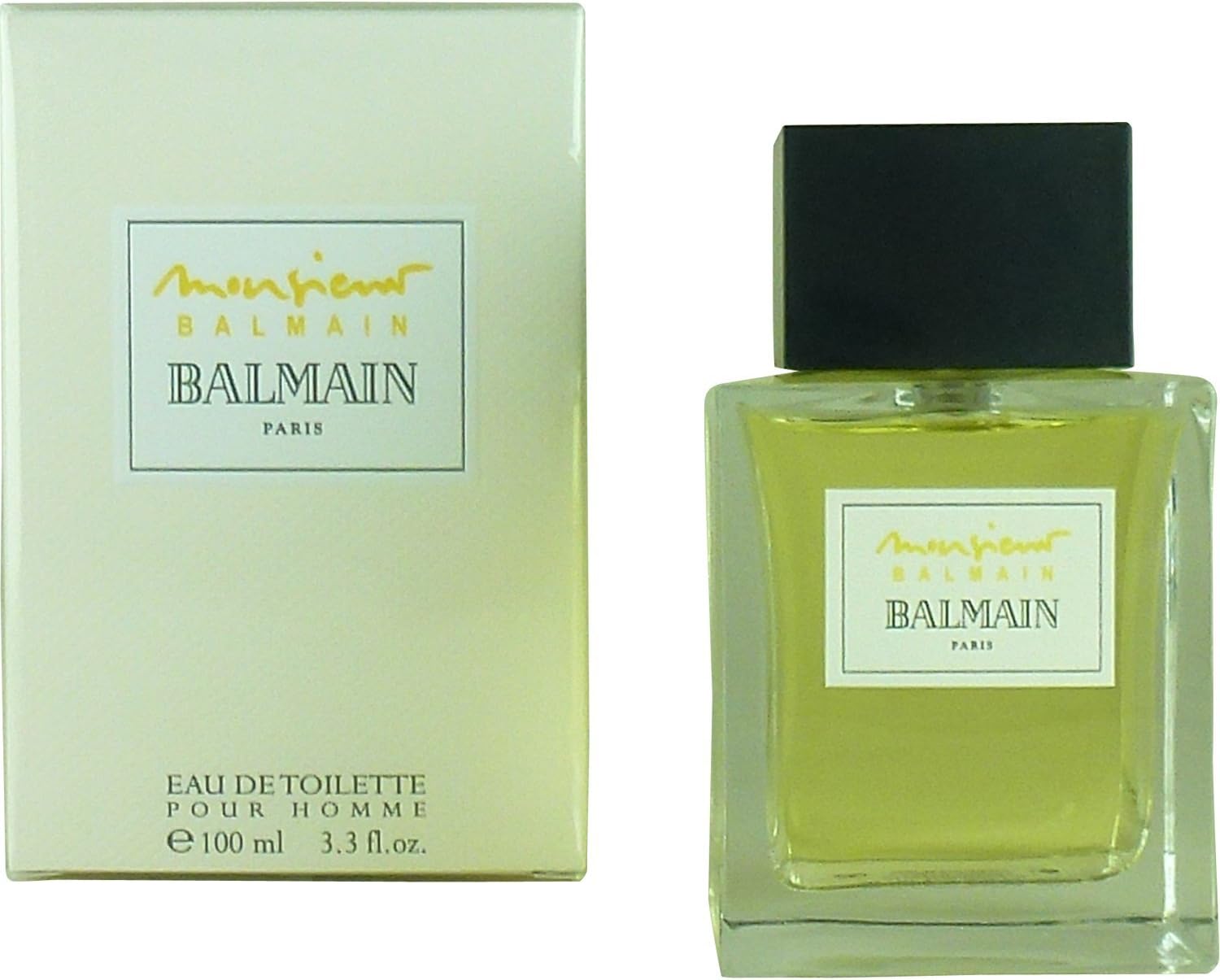 Monsieur Balmain By Pierre Balmain For Men. Eau De Toilette 3.3 oz