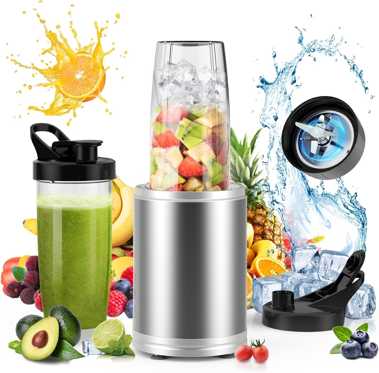 Smoothie Blender 1300W Blenders for Kitchen Portable Egypt Ubuy