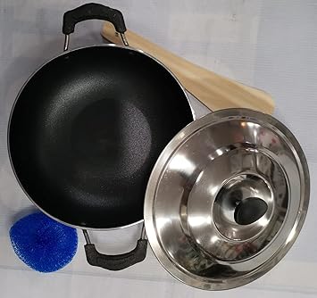 MAARAJ-DEEP KADAI-S S LID -Classic Medium