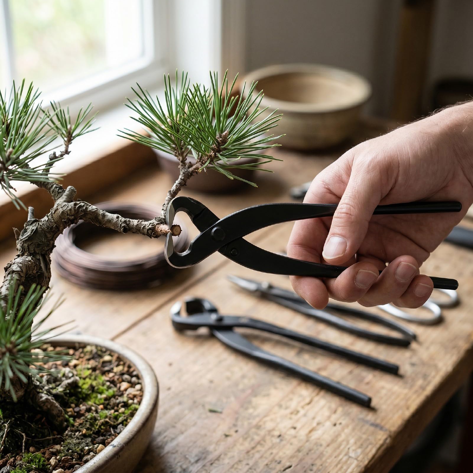 Yosoo Health Gear Bonsai Pień Rozłupywacz Nożyce, 10,63 Cala