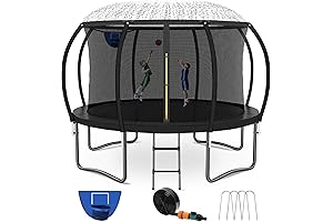 Jumbo Trampoline with Superior Sprinkler System