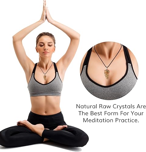 Miniatura 3 de YATSKIA Black Tourmaline Necklace - Tourmaline Necklace - Healing Spiritual Crystal Necklaces - Black Tourmaline Jewelry - Raw Crystal Necklace